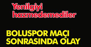 YEDİREMEDİLER...