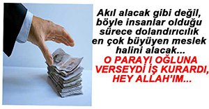 128 BİN TL DOLANDIRILDI!