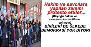 ADLİYE ÇALIŞANLARI BALON PATLATTI...