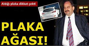 AĞALIĞI PLAKADA KALDI