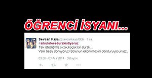 AİBÜ'DE ÖĞRENCİLERİN KAPALI DURAK İSYANI