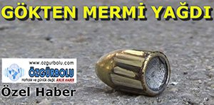 ARAÇLARA MERMİ YAĞDI!