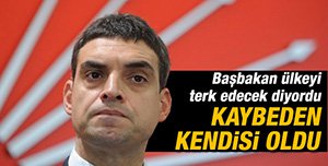 'BAŞBAKAN GİDECEK' DEDİ KENDİSİ GİTTİ