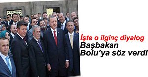 BAŞBAKAN SÖZÜ VERDİ...