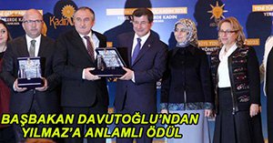 BAŞBAKAN'DAN YILMAZ'A ÖDÜL...