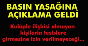BASIN YASAĞI AÇIKLAMASI