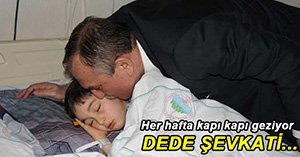 BAŞKAN HASTA ZİYARETLERİNİ SÜRDÜRÜYOR