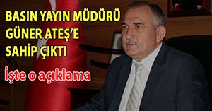 BAŞKAN YILMAZ'DAN ÇOK SERT AÇIKLAMALAR