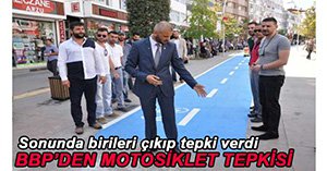 BBP'DEN SIRA DIŞI TEPKİ