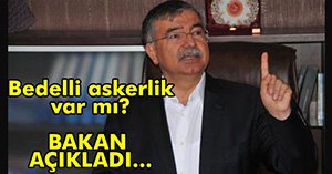 BEDELLİ ASKERLİK AÇIKLAMASI