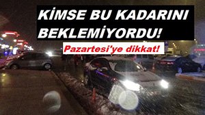 BEKLENEN KAR YAĞIŞI GELDİ...