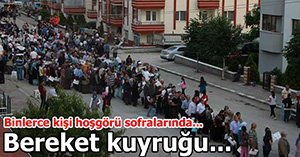 BEREKET SOFRALARI...