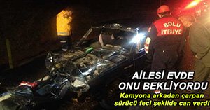 BOLU DAĞI'NDA FECİ KAZA!