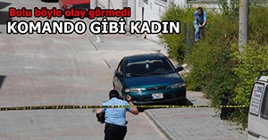 BOLU'DA BİR KADIN ORTALIĞI BİRBİRİNE KATTI