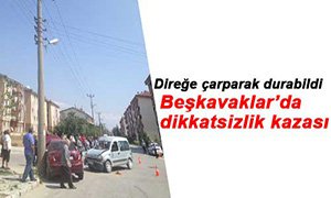 BOLU'DA KAZA: 3 YARALI