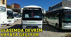 BOLU'DA ŞEHİRİÇİ ULAŞIM SİL BAŞTAN...