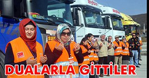 BOLU'DAN SURİYE'YE YARDIM!