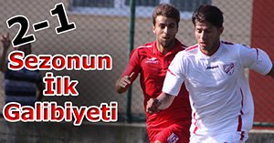 BOLUSPOR İLK GALİBİYETİNİ ALARAK YÜZ GÜLDÜRDÜ