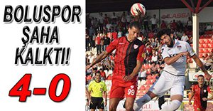 BOLUSPOR ŞAHA KALKTI!