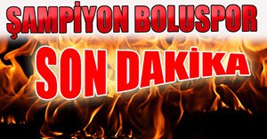 BOLUSPOR U15 TAKIMI TARİH YAZDI!