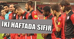 BOLUSPOR'DA DÜŞÜŞ SÜRÜYOR