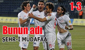 BOLUSPOR'UN ANKARA ZAFERİ...