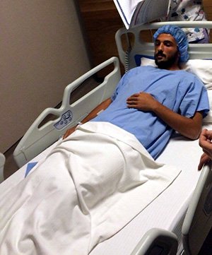 BOLUSPOR'UN GENÇ OYUNCUSU AMELİYAT OLDU