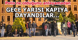 CADDEDE GERGİN GECE