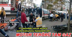 CADDEDE MOTOR TERÖRÜ DEVAM EDİYOR!