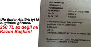 CHP İHSANOĞLU'NA PARA TOPLUYOR