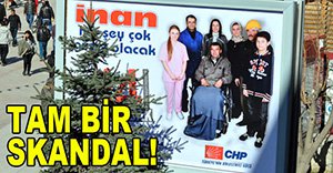 CHP’DEN SKANDAL REKLAM AFİŞİ!