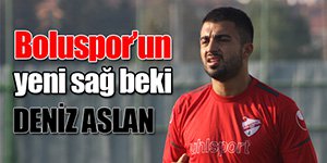 DENİZ ASLAN BOLUSPOR'DA!