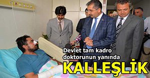 DEVLET DOKTORUNUN YANINDA...