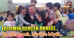 EĞİTİMİN GÜLEN YÜZÜ...