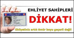 EHLİYETLER TAMAMEN DEĞİŞİYOR!
