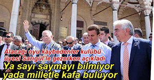 EKMELEDDİN İHSANOĞLU HAYAL ALEMİNDE GEZİYOR