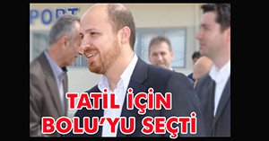 ERDOĞAN ABANT'TA...