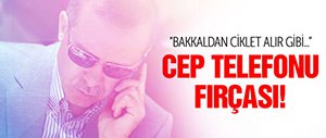 ERDOĞAN'DAN TELEFON İSRAFI ELEŞTİRİSİ