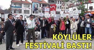 FESTİVALE BASKIN YAPTILAR!