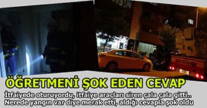 GECE YARISI YANGIN KORKUTTU