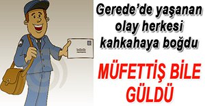 GEREDE'DE TRAJİKOMİK OLAY!