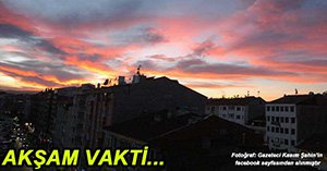 GÖKYÜZÜ ALEV ALEV!...