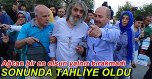 GÖZYAŞLARINI TUTAMADI