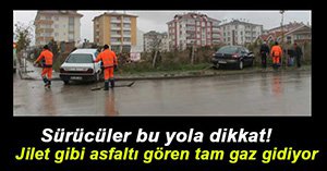 HIZ YOLUNDA FECİ KAZA...