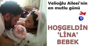 HOŞGELDİN 'LİNA' BEBEK!