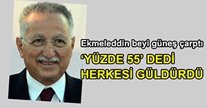 İHSANOĞLU OY HEDEFİNİ AÇIKLADI