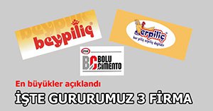 İLK 500'E 3 FİRMAMIZ GİRDİ...