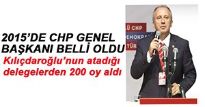 İNCE'NİN KONUŞMASI 200 OY GETİRDİ
