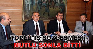 İŞÇİ BAYRAM ETTİ