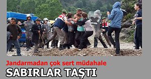 JANDARMADAN SERT MÜDAHALE